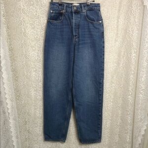 Triarchy High Rise Blue Jeans 60% organic cotton and 40% Tencel